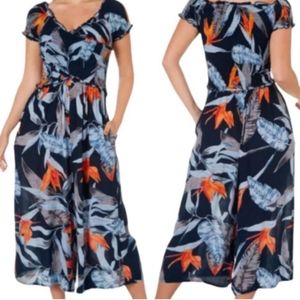 Tropical Convertible Jumpsuit